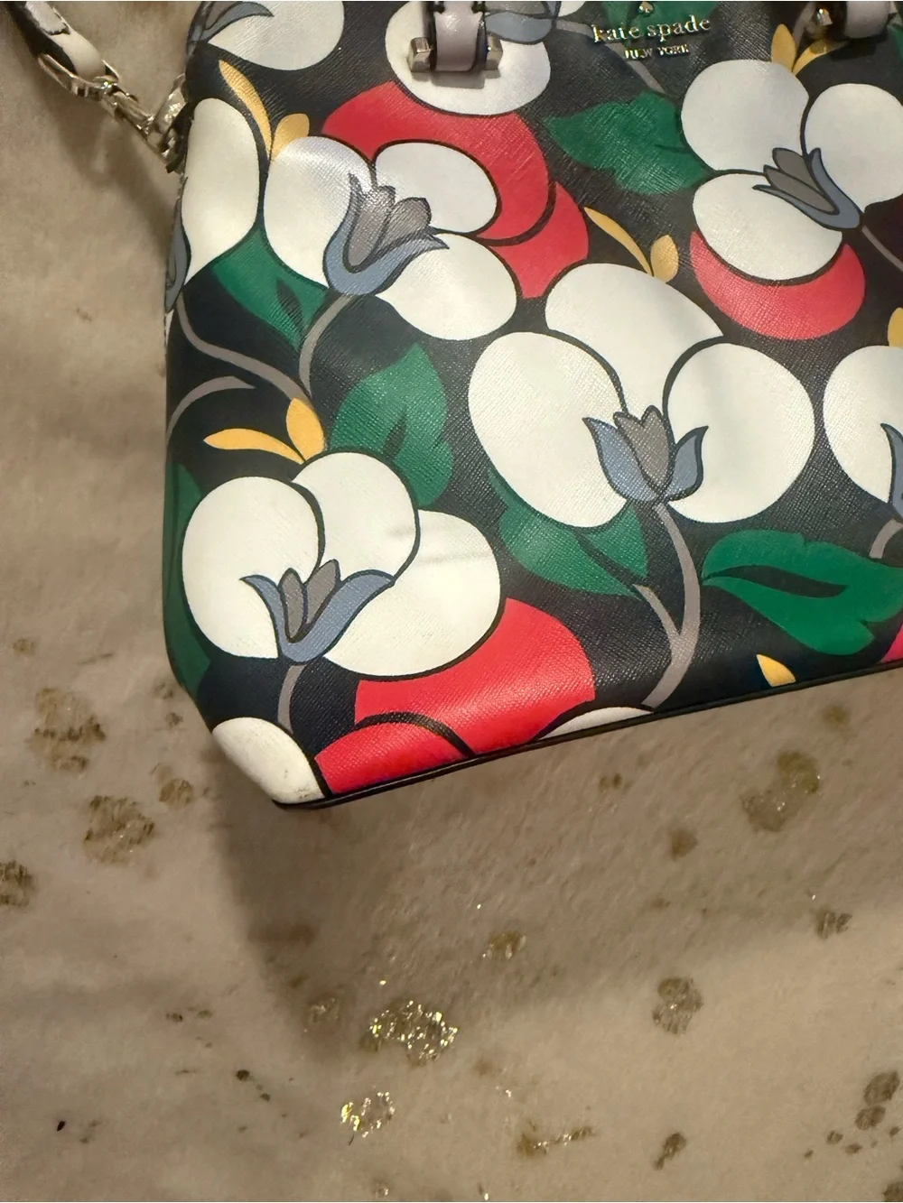 Kate Spade New York MAISE BREEZY FLORAL MEDIUM DOME SATCHEL